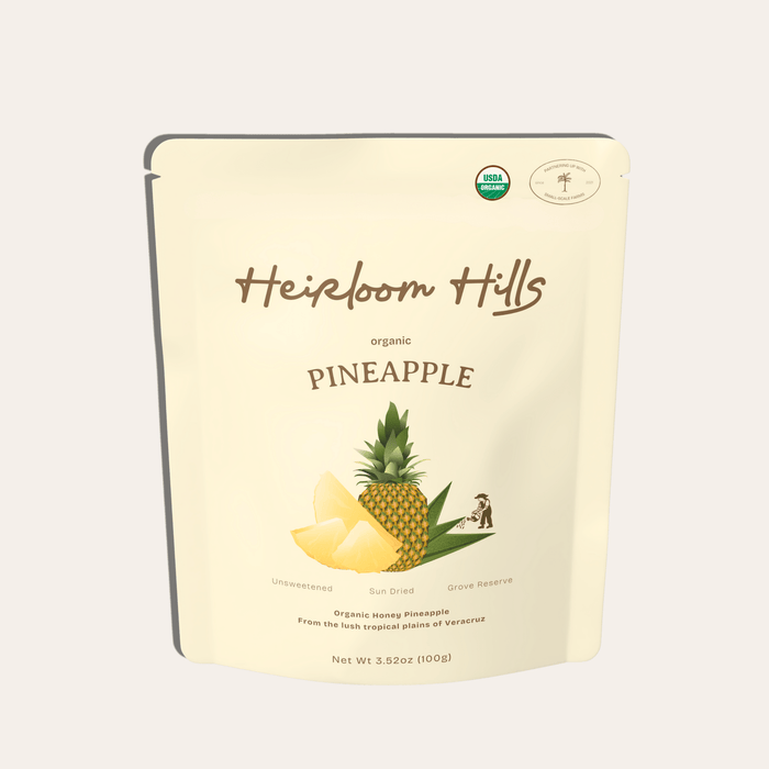 Heirloom Hills | Organic Dried Pineapple - Heirloom Hills - Living with Ivey