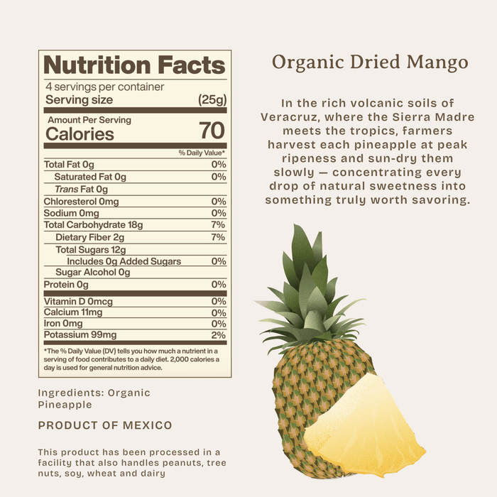 Heirloom Hills | Organic Dried Pineapple - Heirloom Hills - Living with Ivey