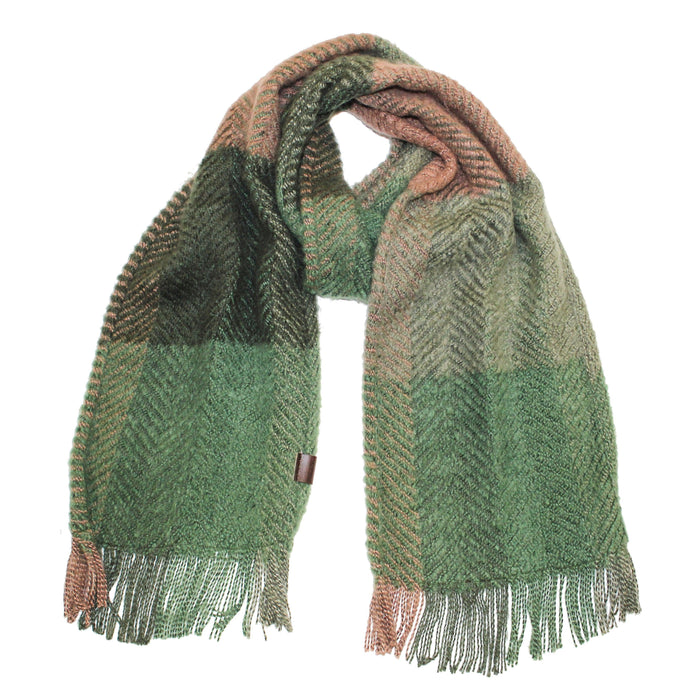 Shop Herringbone Tweed Large Scarf - Premium Quality