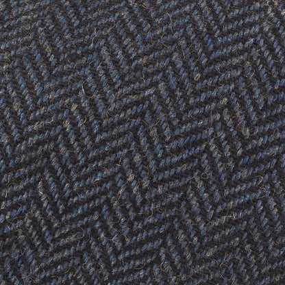 Heritage Traditions Herringbone Tweed Panel Flat Cap