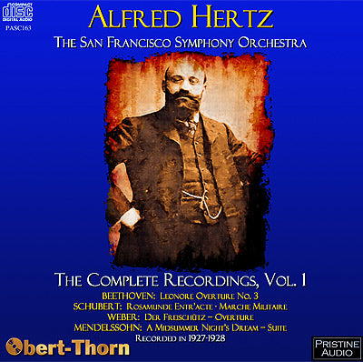 HERTZ The Complete San Francisco Recordings, Volume 1 (1927/28) - PASC163 - CD