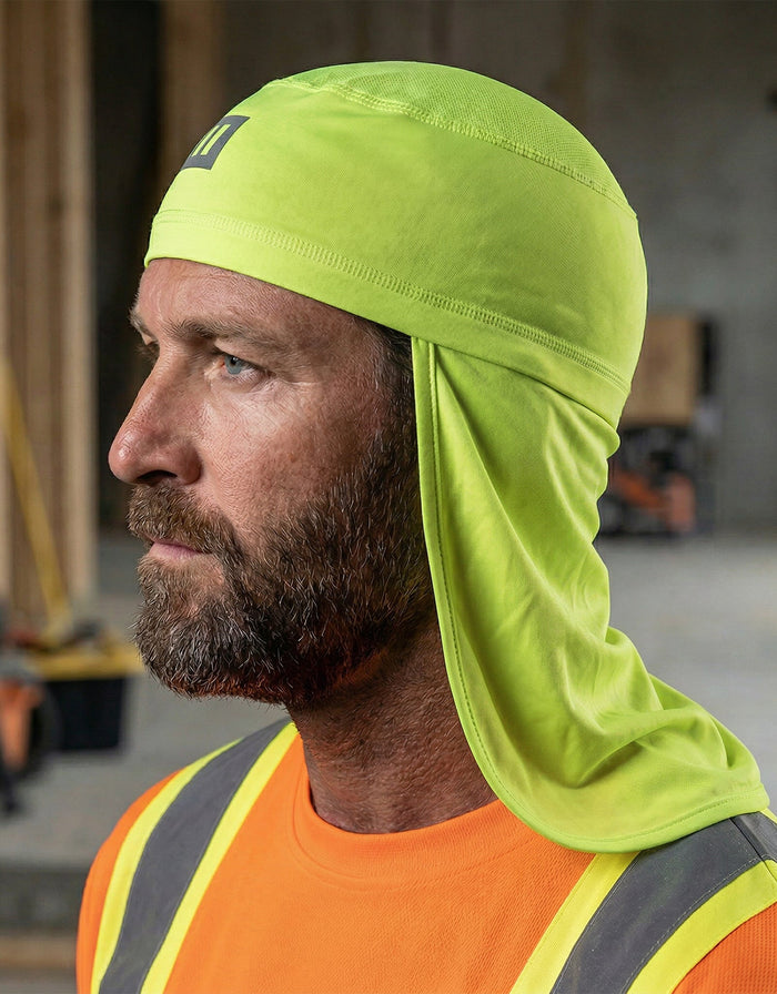 Hi Vis Coolknit™ Suncap with Neck Protector