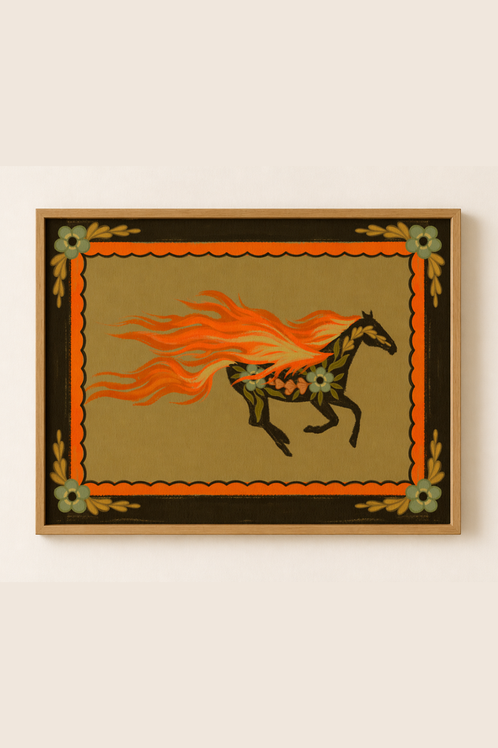 HILARY JANE Affiche Fire Horse