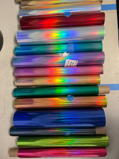 Holographic Foils Collection & Sample Pack