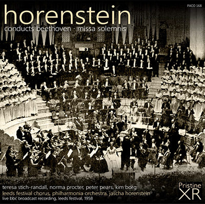 HORENSTEIN Beethoven: Missa Solemnis (1958) - PACO168 - CD