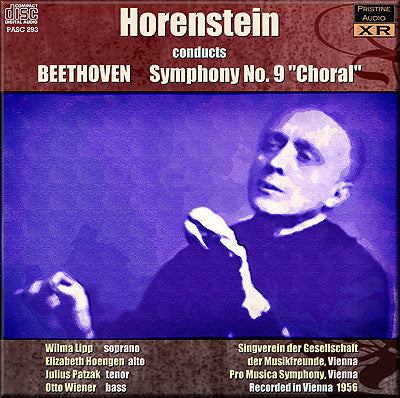 HORENSTEIN Beethoven: Symphony No. 9 'Choral' (1956) - PASC293 - CD