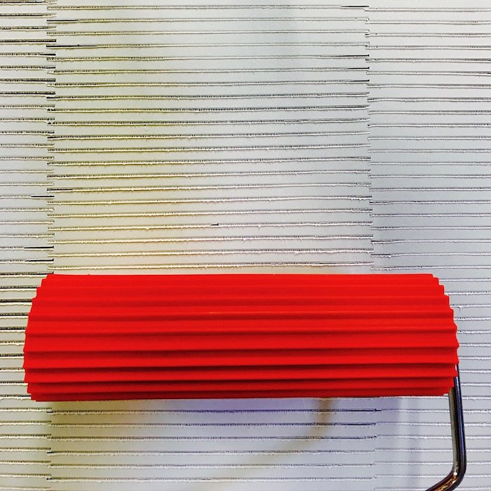 Horizontal Lines Art Roller
