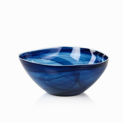 Indigo Alabaster Glass Bowl - Bowls by Carlyle Avenue