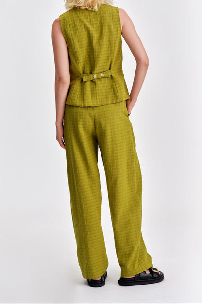 JENNIFER GLASGOW Pantalon Cordélia - Olive