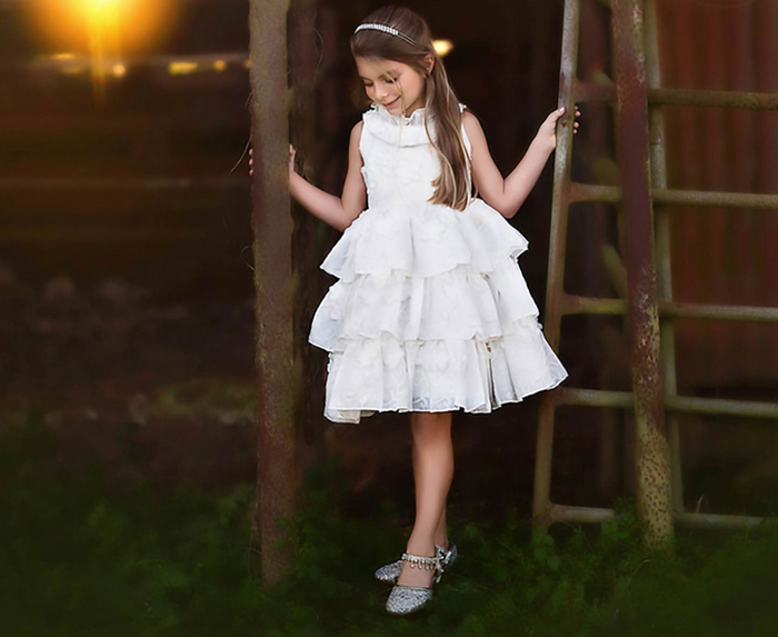 JOELLE DRESS WHITE