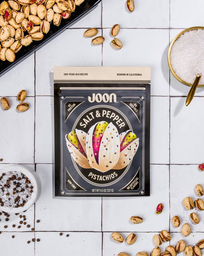 Salt and Pepper Pistachios - Joon - Living with Ivey