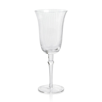 Julien Clear Optic Glassware Collection - Glassware by Carlyle Avenue