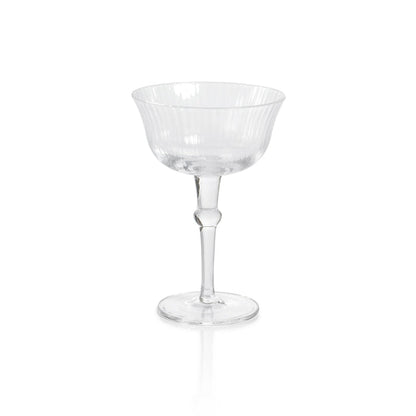 Julien Clear Optic Glassware Collection - Glassware by Carlyle Avenue