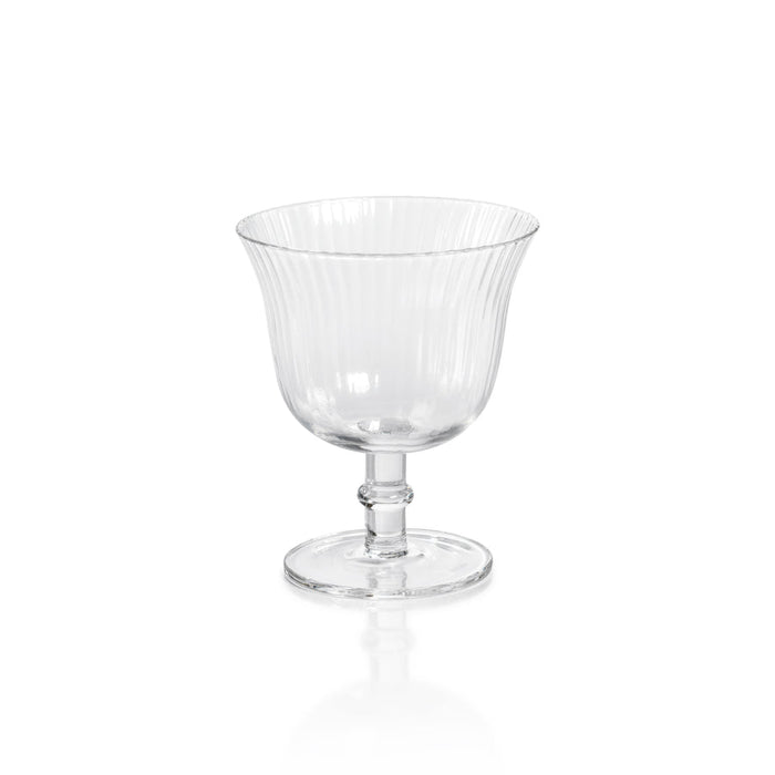Julien Clear Optic Glassware Collection - Glassware by Carlyle Avenue
