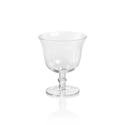 Julien Clear Optic Glassware Collection - Glassware by Carlyle Avenue