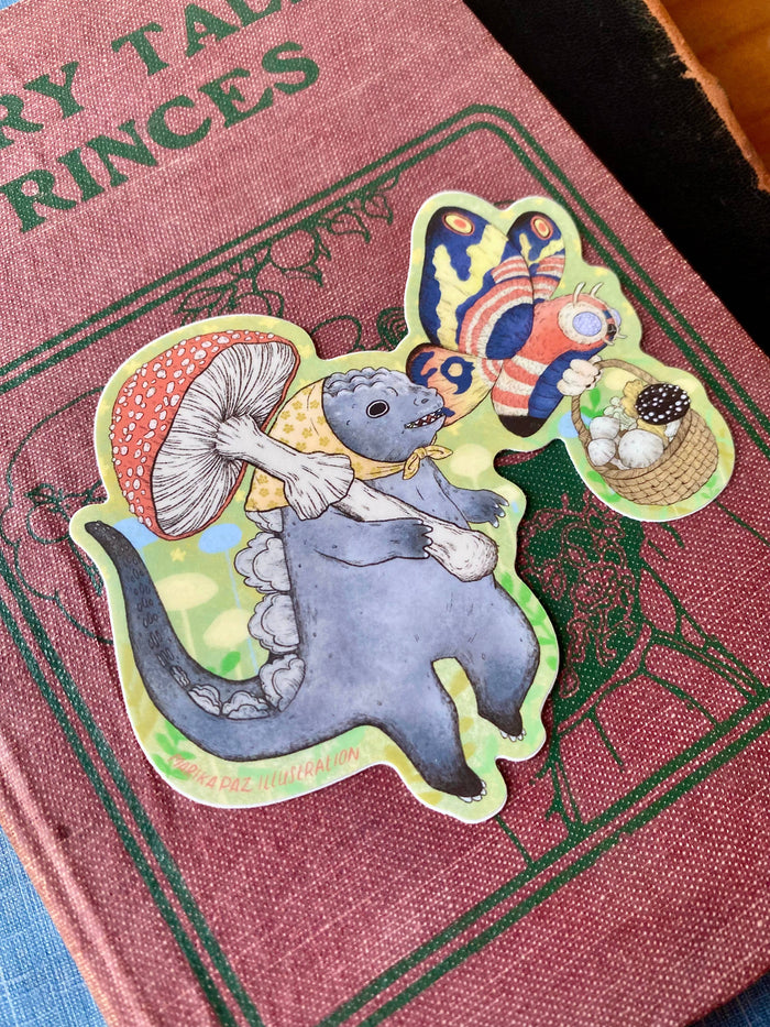 Kaiju Mushroom Sticker