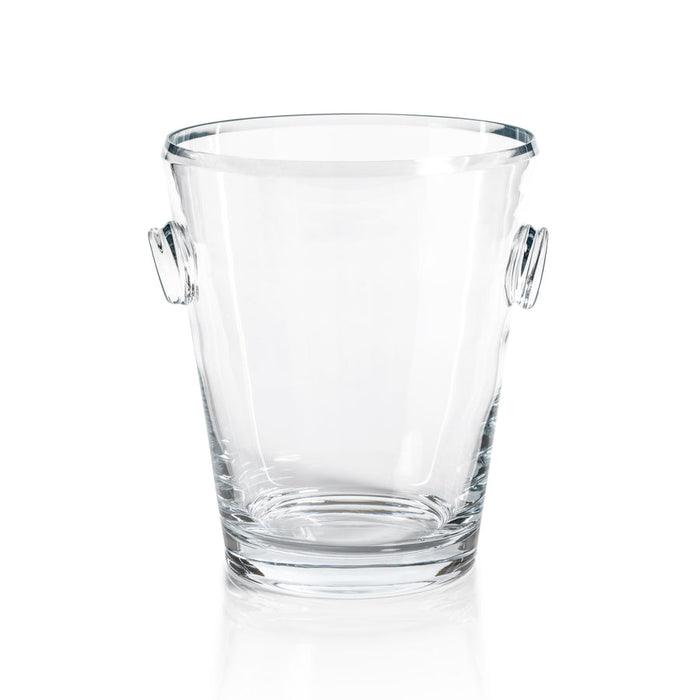 La Serena Beveled Glass Ice Bucket / Cooler - Ice Bucket by Carlyle Avenue