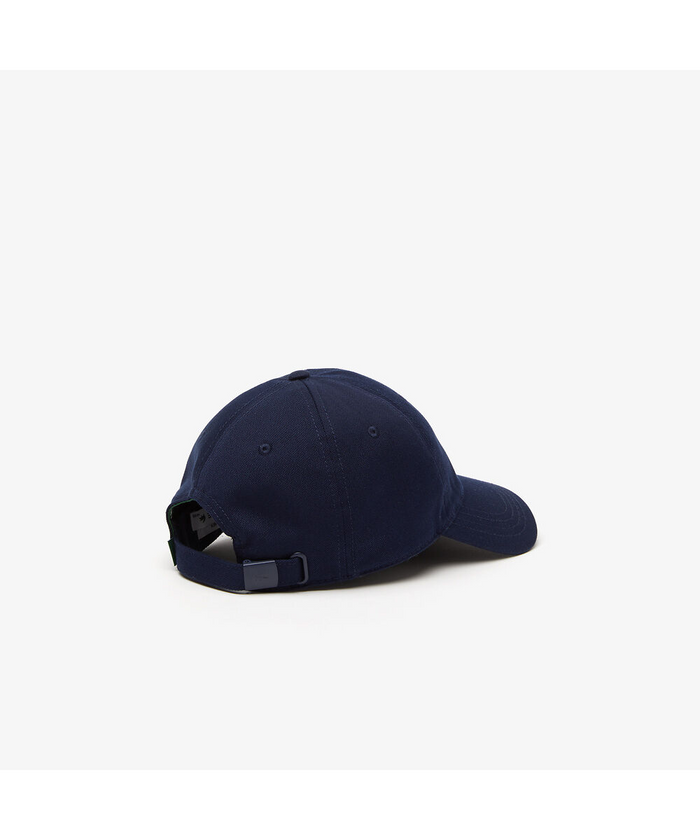 Lacoste Unisex Organic Cotton Twill Cap (Navy)