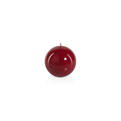 Lacquer Ball Candle - Red - Candles by Carlyle Avenue