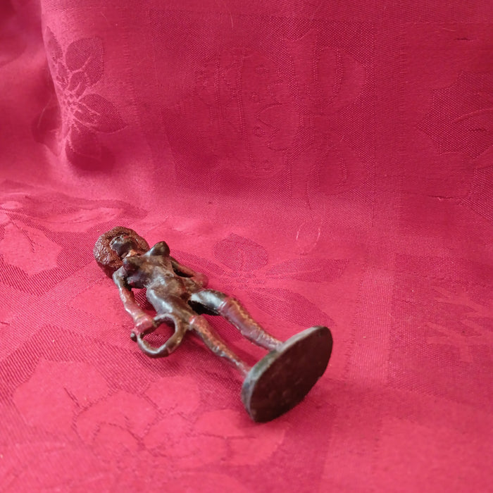 Lead Erotic Black Americana Woman With Whip-Jantiques LLC.