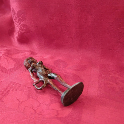 Lead Erotic Black Americana Woman With Whip-Jantiques LLC.