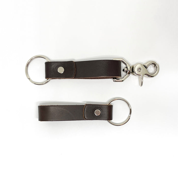 Dark Brown Leather with Latch