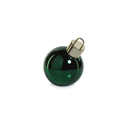 LED Metallic Glass Oversized Ornament Ball - Green - Holiday Decor by Carlyle Avenue