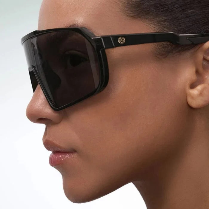 Lenox & Sixteenth | The Black Shield Sunglasses - Lenox & Sixteenth - Living with Ivey