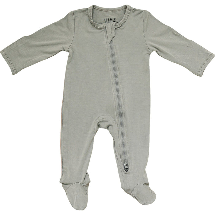 Light Green Bamboo Zipper