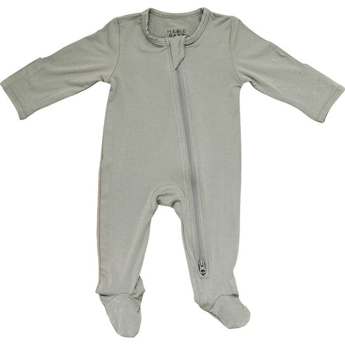 Light Green Bamboo Zipper