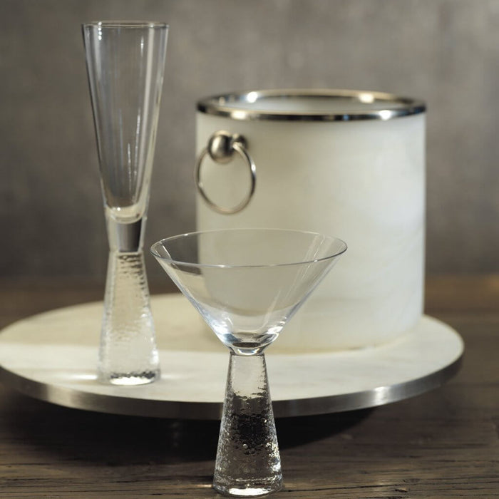 Livogno Hammered Stem Drinkware - Drinkware by Carlyle Avenue