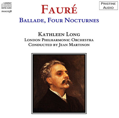 LONG Fauré: Ballade, Four Nocturnes (1954) - PASC038 - CD
