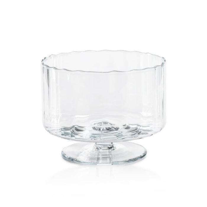 Loulou Optic Glass Bowl - Decorative Bowls by Carlyle Avenue