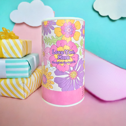 Love You Mom Garden Shaker Can