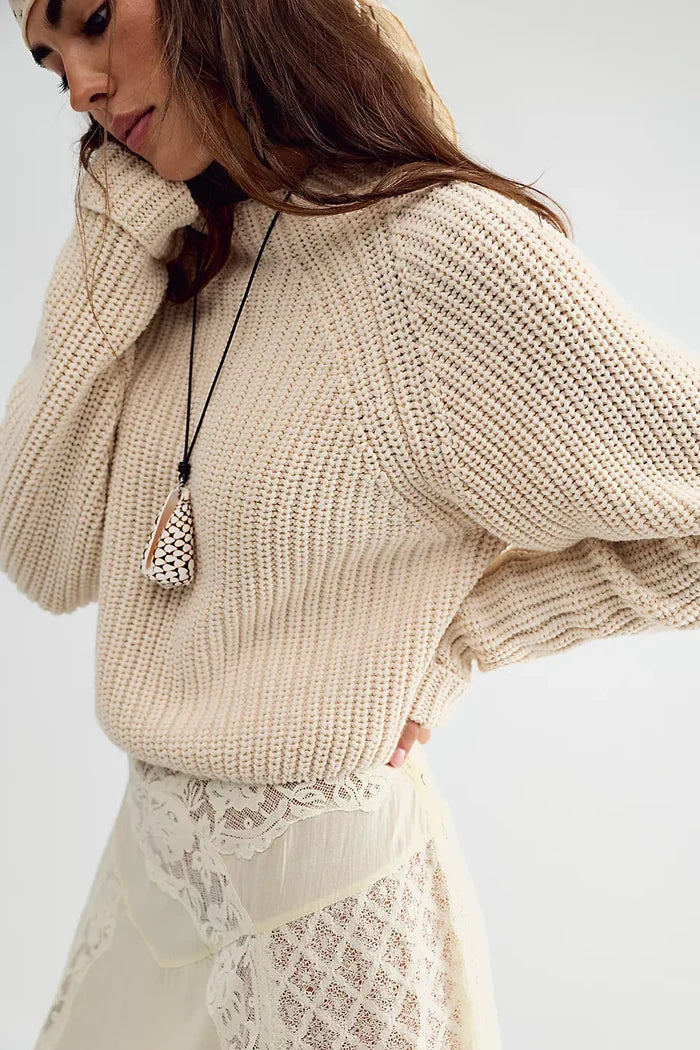 Low Tide Pullover in Marshmallow