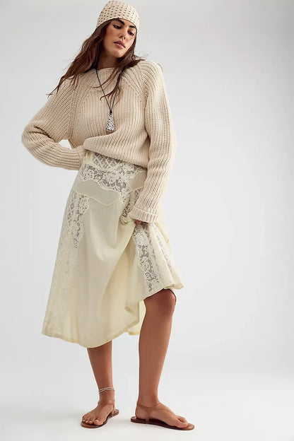 Low Tide Pullover in Marshmallow