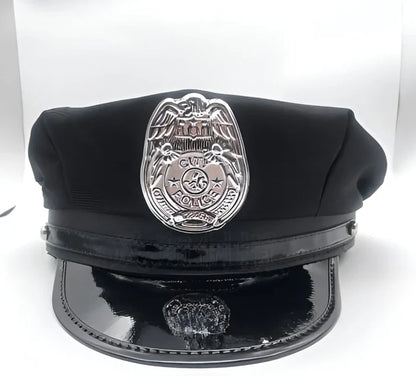 Male Cop Costume - Only Hat / M