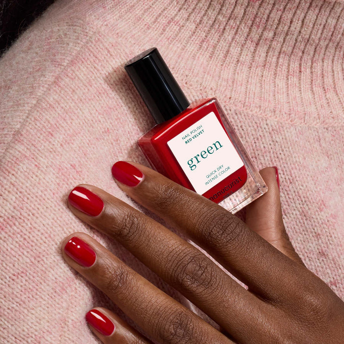 Manucurist | Red Velvet Green Nail Polish - Manucurist - Living with Ivey