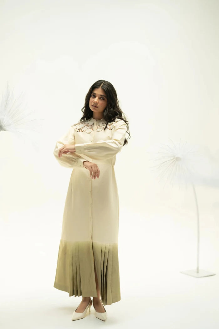MEADOW PLEATED SHIRT DRESS My Store