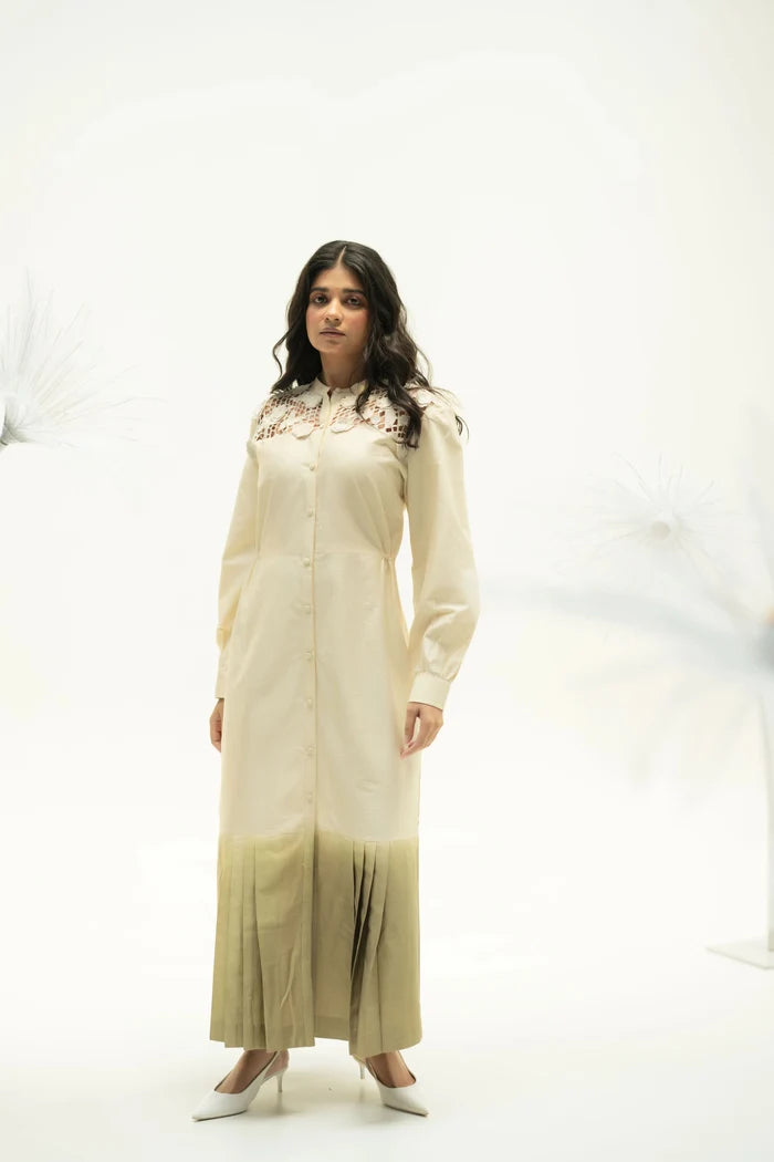 MEADOW PLEATED SHIRT DRESS My Store