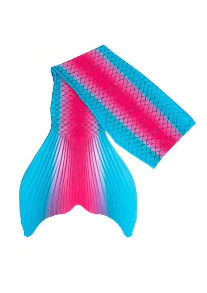 1 (Children Size) / Turquoise/Pink / Add Bikini