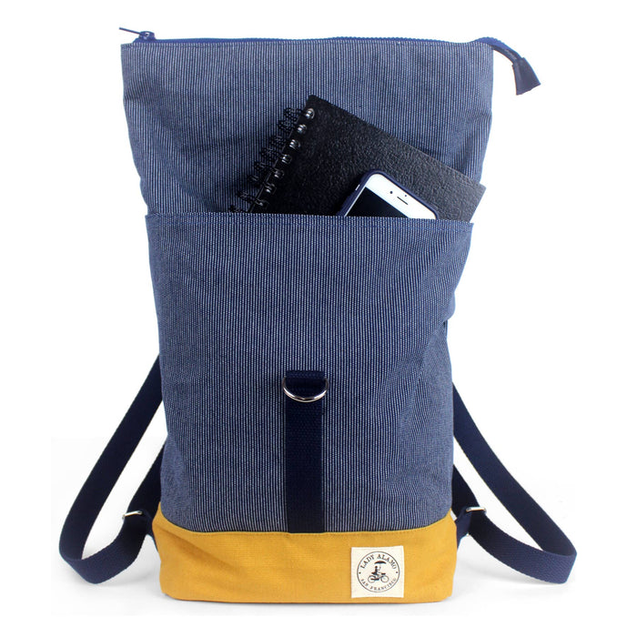 Mini Brightday Backpack: Denim Stitch