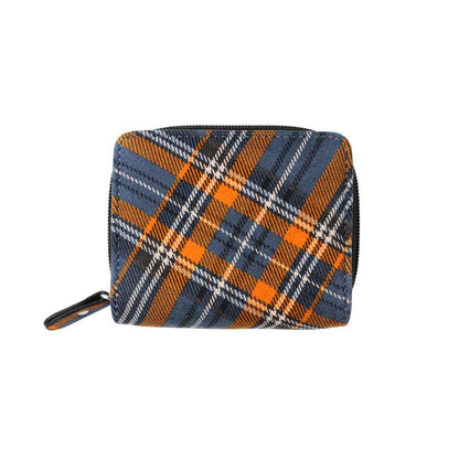 Moleskin Tartan Zip Purse | Compact Size with Stylish Design