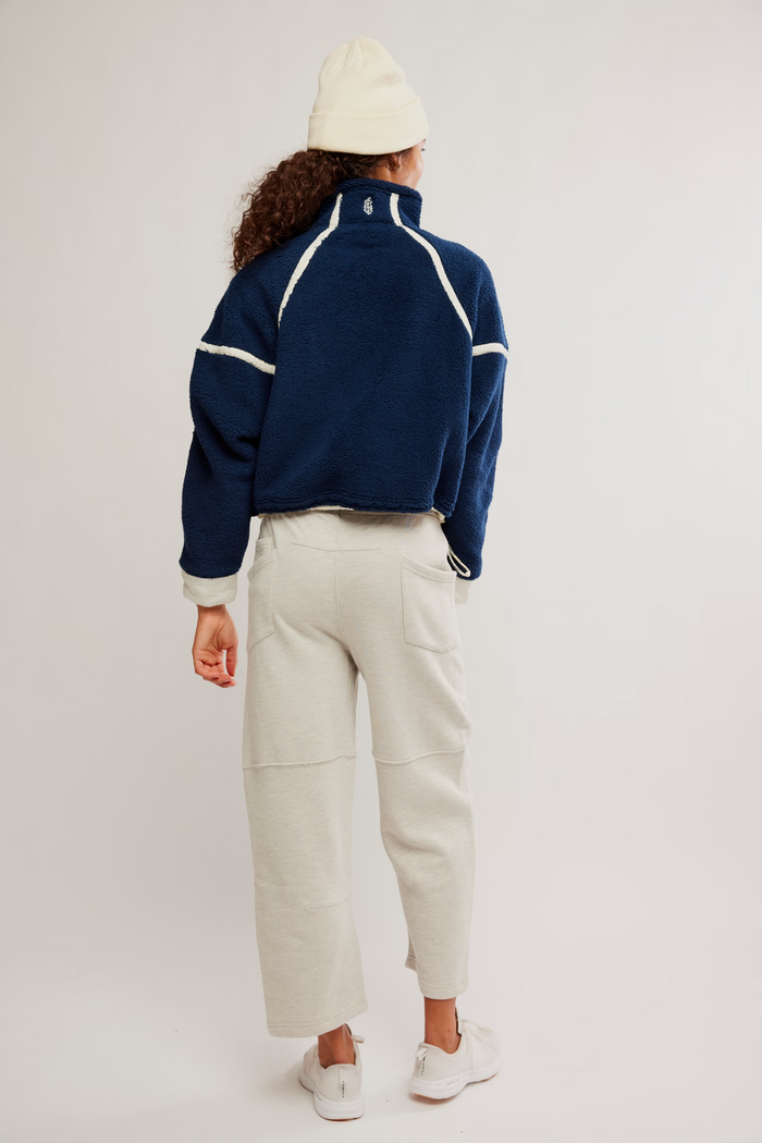 Mountain High 1/2 Zip in Navy Combo