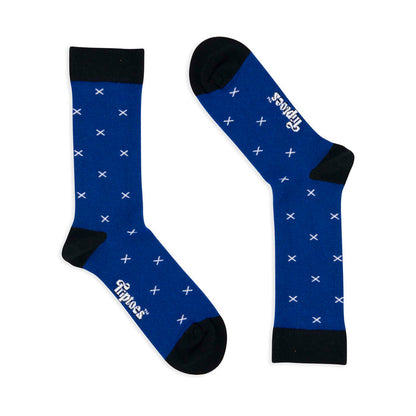 Multi Saltire Bamboo Ankle Socks