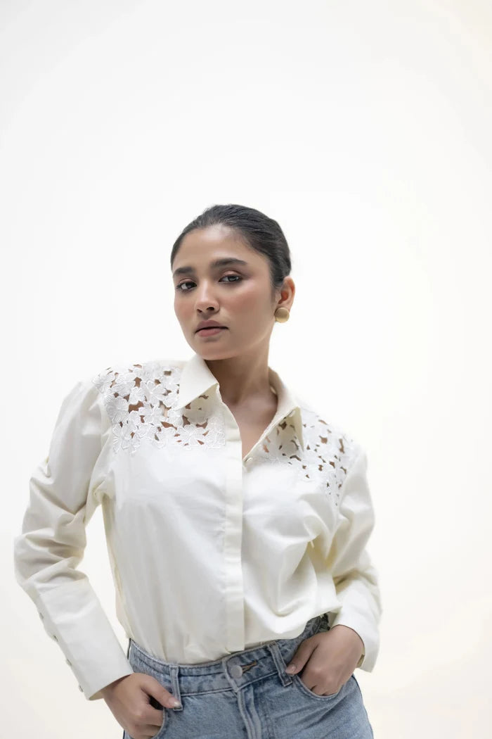 MYRA COTTON POPLIN SHIRT My Store