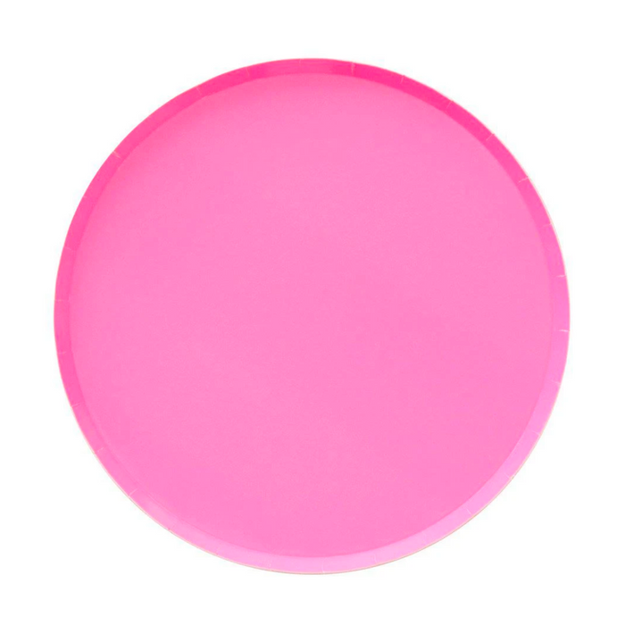 Neon Rose Large Plates