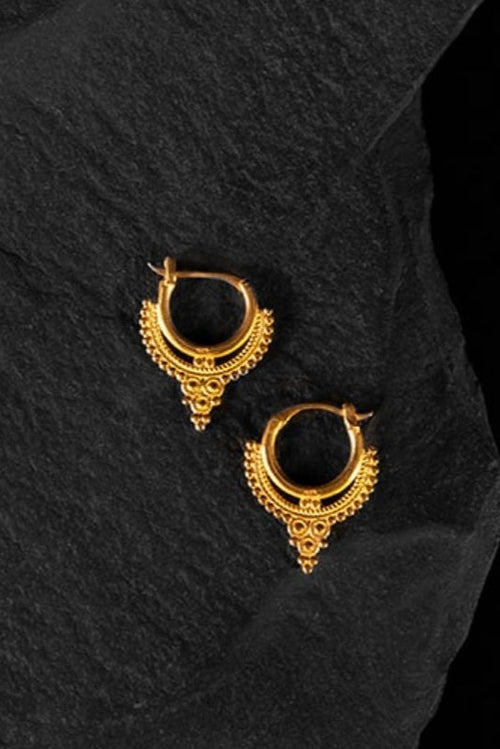 NOIR KALA Créoles Divine