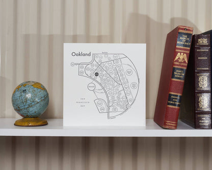 Oakland Map Print