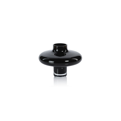 Onyx Opal Handmade Black Glass Vase - Vases by Carlyle Avenue
